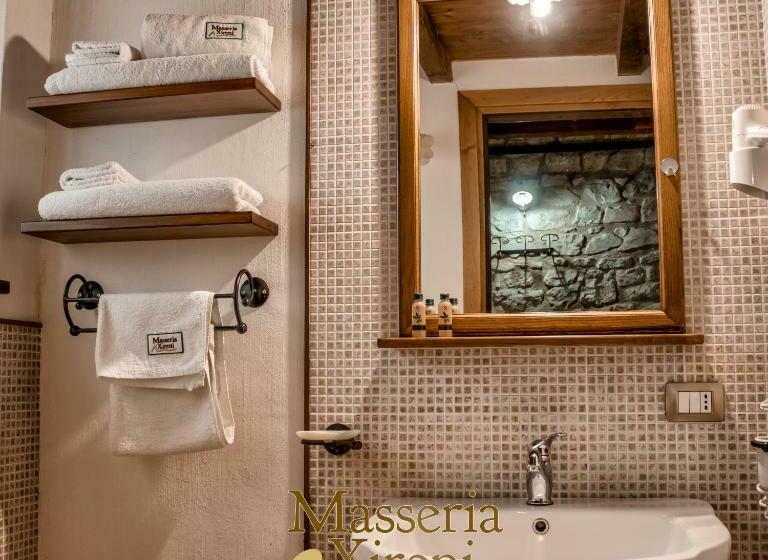 带1个卧室带花园景观的公寓, Masseria Xireni