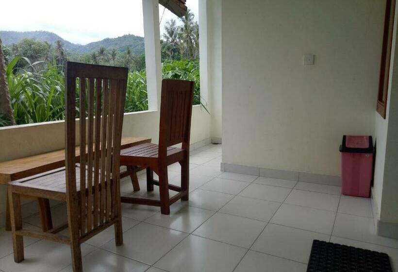 חדר סטנדרט עם נוף, Amed Stop Inn Homestay, Rooftop Restaurant And Bar