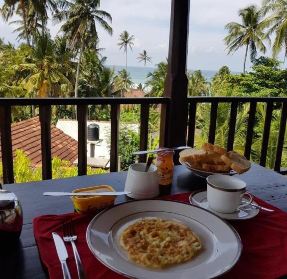 豪华海景房带阳台, Lahiru Villa