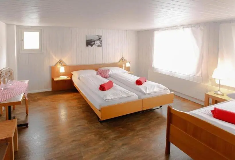 Standard Kolmen Hengen Huone, Landgasthof Schlüssel Alpnach