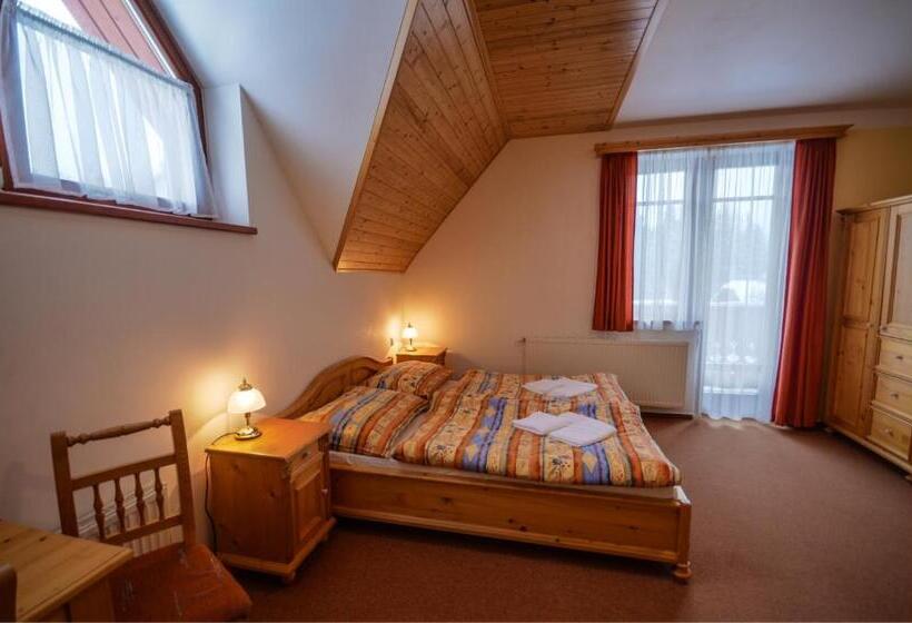 غرفة سوبيريور مطلة على الجبل, Harrachovská Hacienda