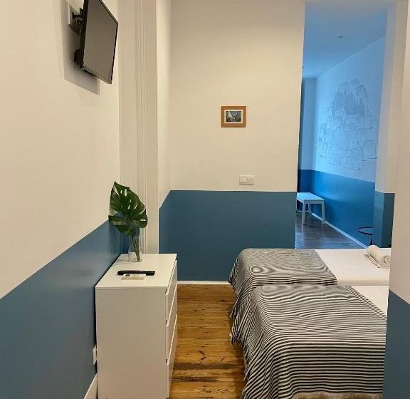 اتاق استاندارد سه نفره, Lisbon Checkin Guesthouse