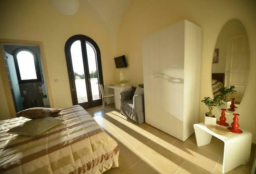 バルコニー付きデラックスルーム, Agriturismo Puntarelle