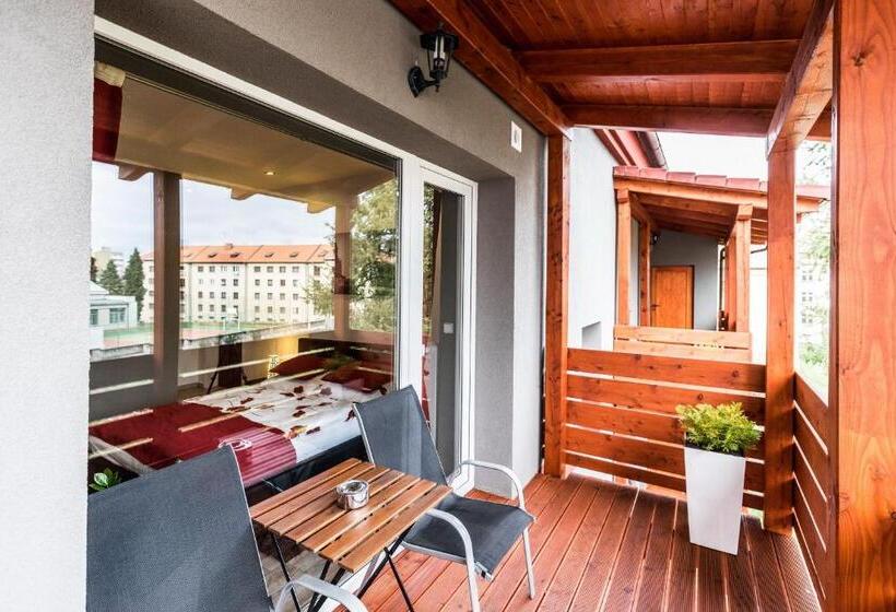 バルコニー付きデラックスルーム, Apartments Benešova 6