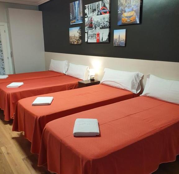 חדר משפחתי חדר אמבטיה משותף, Pensión El Espolón