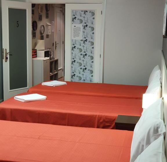 חדר משפחתי חדר אמבטיה משותף, Pensión El Espolón