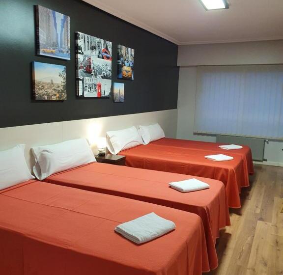 חדר משפחתי חדר אמבטיה משותף, Pensión El Espolón