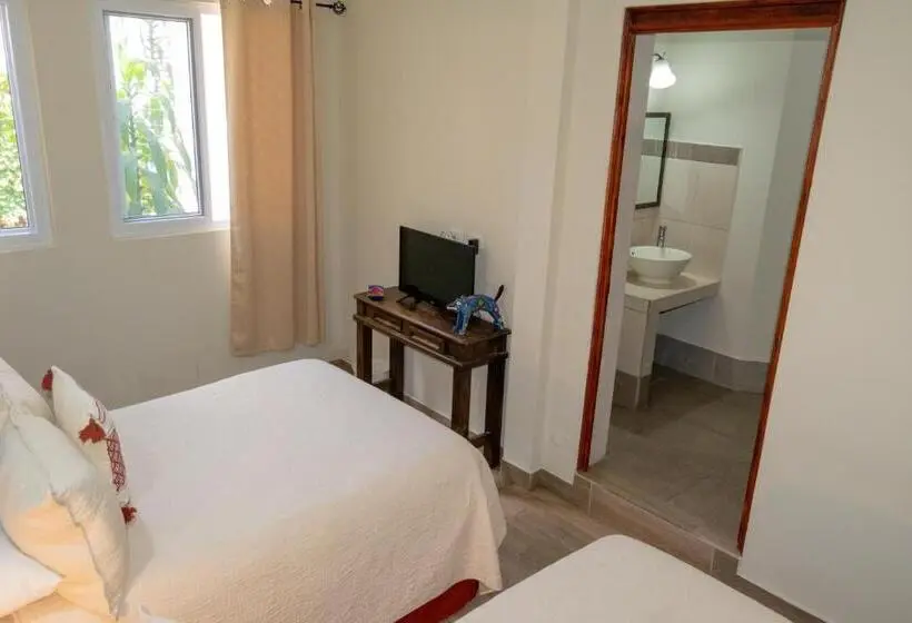اتاق استاندارد با 2 تخت دوبل, Hostal Donde Regina