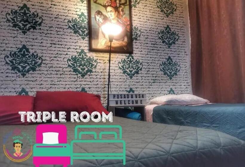 اتاق ساده سه‌ نفره, Posada Vs4 Aeropuerto