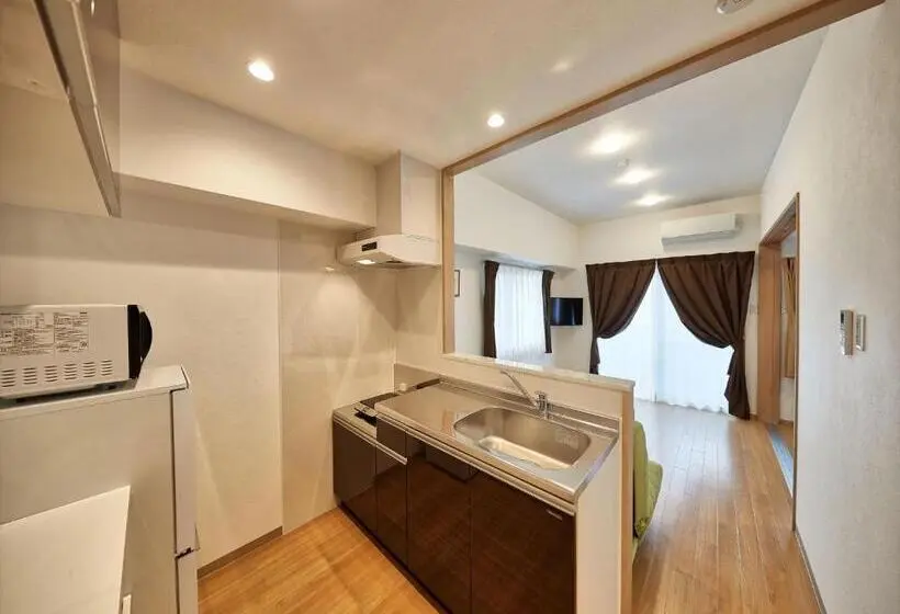 Deluxe-huoneisto 1 Makuuhuone, M´s Stay Okinawa