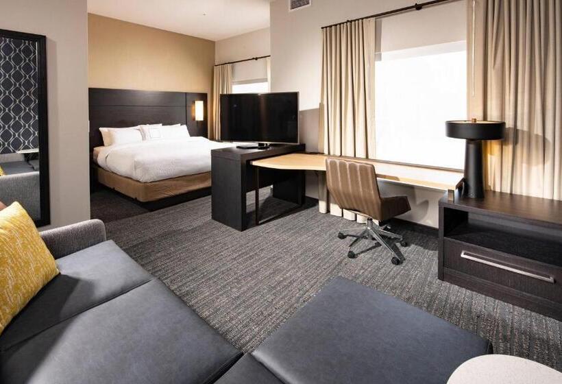 带大床的标准工作室, Residence Inn Las Vegas South/henderson