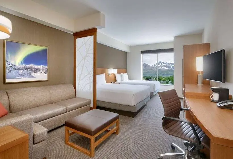 上層階スタンダードルーム, Hyatt Place Anchorage Midtown