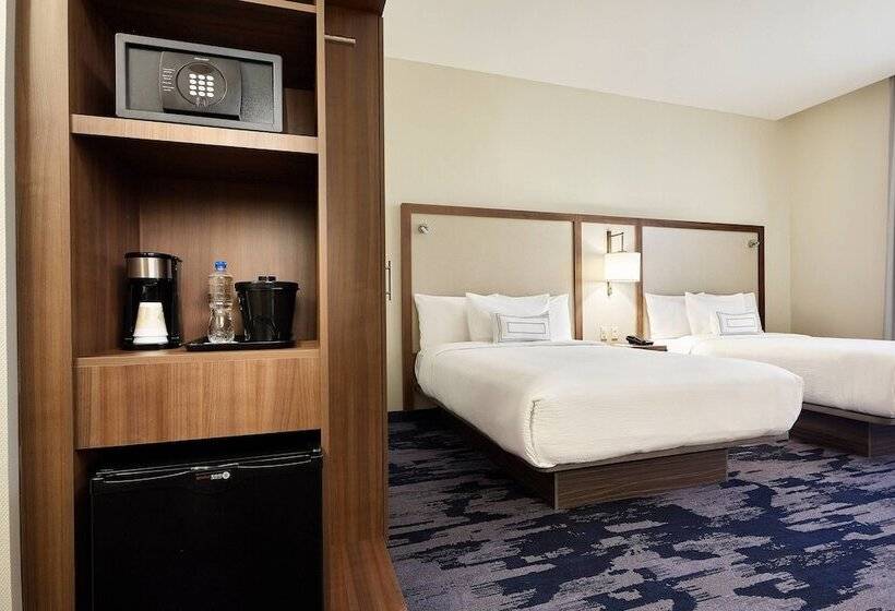 스탠다드 룸 더블 침대 2개, Fairfield Inn & Suites Silao Guanajuato Airport