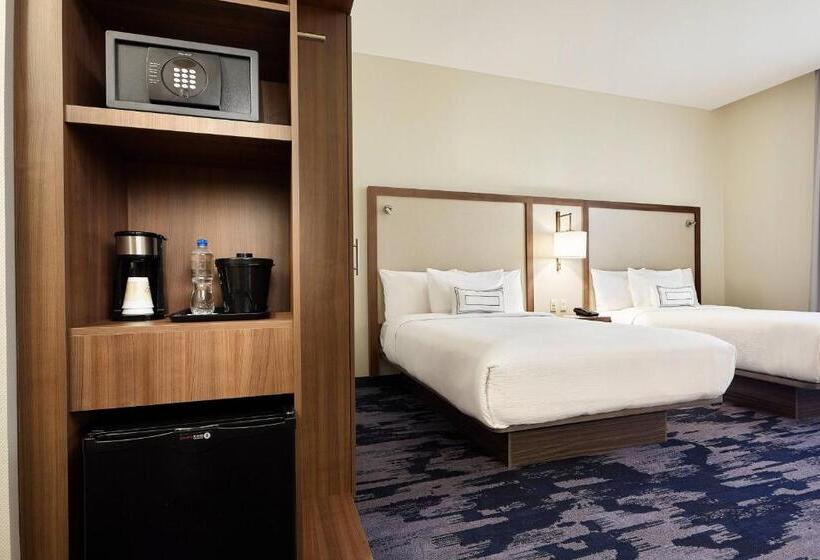 스탠다드 룸 더블 침대 2개, Fairfield Inn & Suites Silao Guanajuato Airport