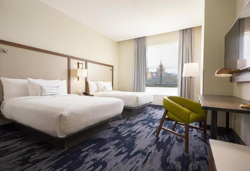스탠다드 룸 더블 침대 2개, Fairfield Inn & Suites Silao Guanajuato Airport