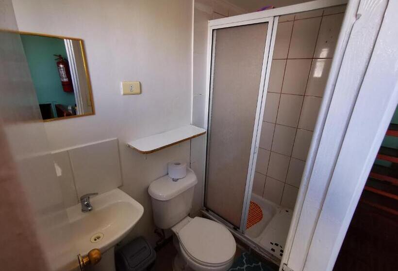 اتاق استاندارد یک تخته با سرویس بهداشتی مشترک, Hostal El Mirador