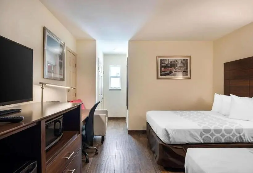 اتاق استاندارد با 2 تخت دوبل, Rodeway Inn Near Hollywood Beach