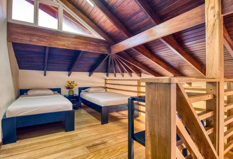 חדר לארבעה סטנדרטי עם נוף לגינה, Terrazas Del Caribe