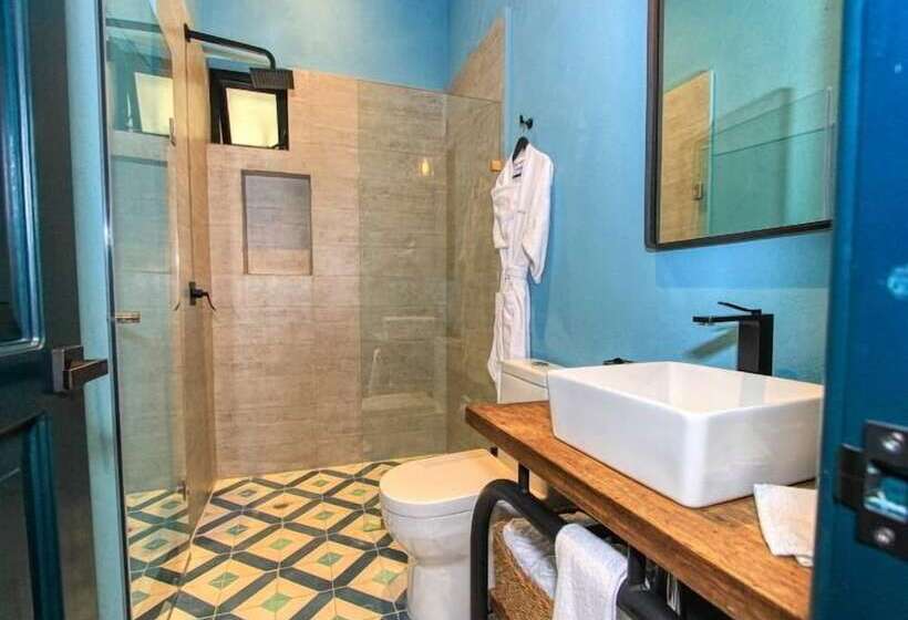 اتاق استاندارد با تخت بزرگ, Antigua Trece Hotel Fusión