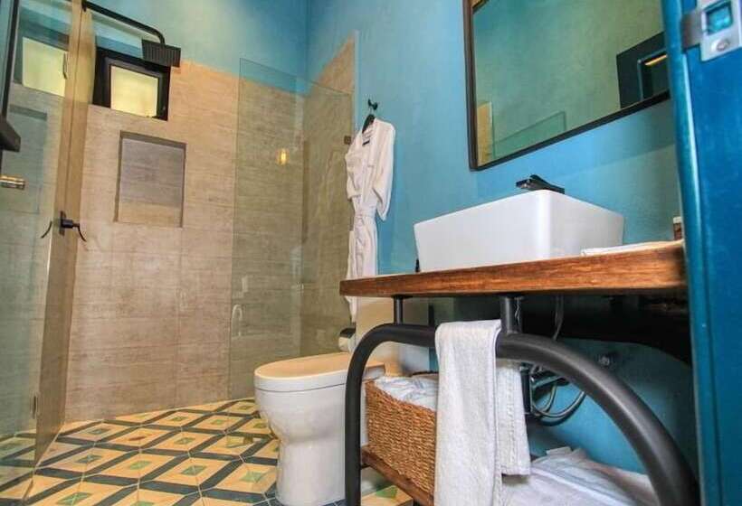 اتاق استاندارد با تخت بزرگ, Antigua Trece Hotel Fusión