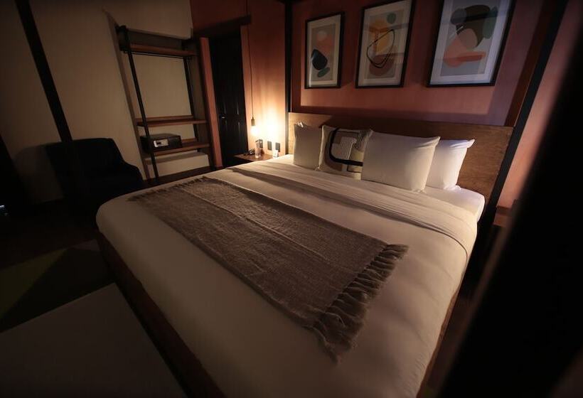 اتاق استاندارد با تخت بزرگ, Antigua Trece Hotel Fusión