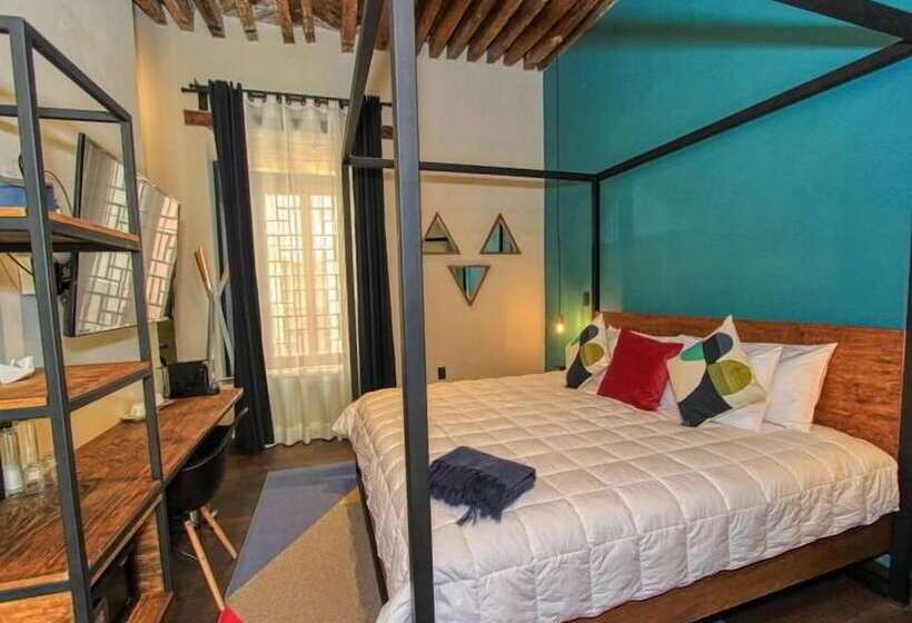 اتاق استاندارد با تخت بزرگ, Antigua Trece Hotel Fusión