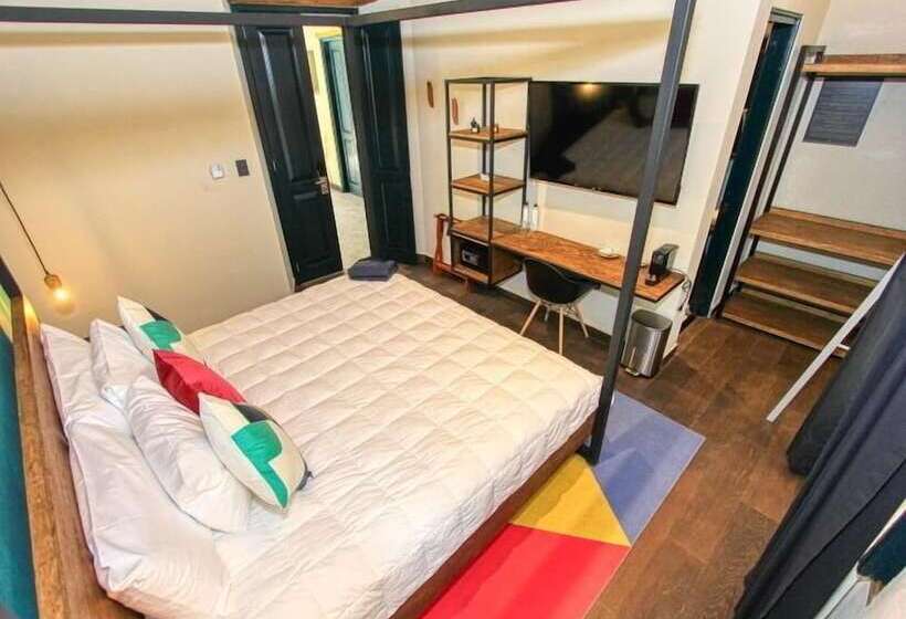 اتاق استاندارد با تخت بزرگ, Antigua Trece Hotel Fusión