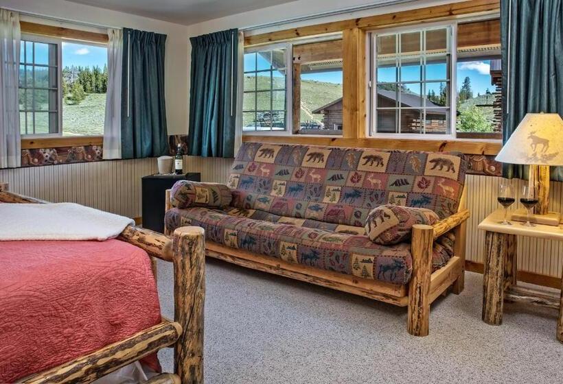 带阳台的豪华间, Stanley High Country Inn