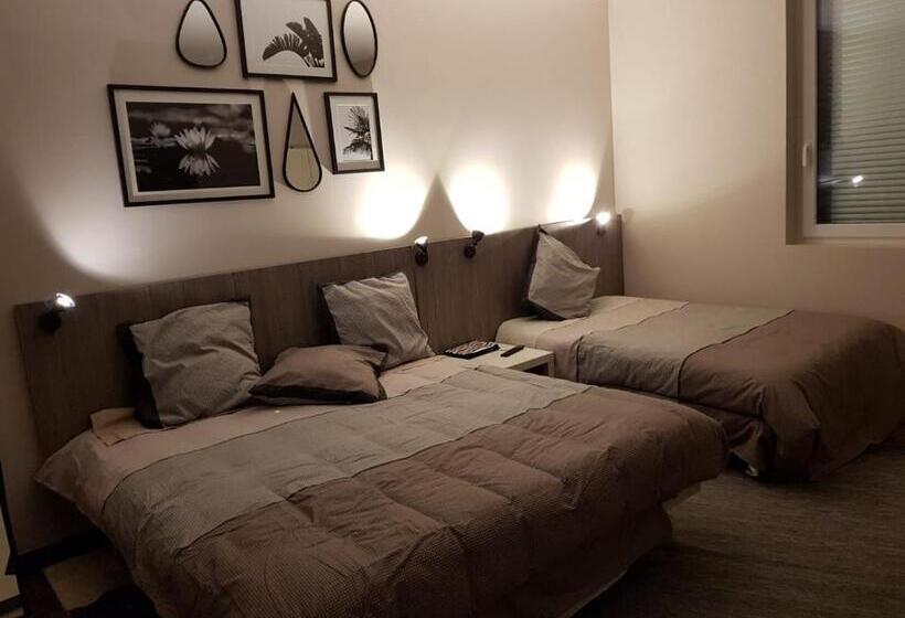 带2个双人床的标准工作室, Hameau Des Essarts