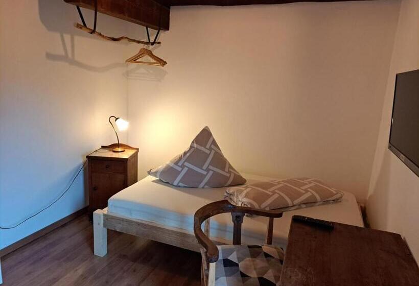 가든 전망 싱글룸, Pension Müllers Mühle