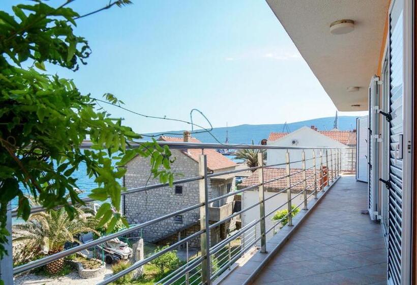 آپارتمان 1 خوابه با چشم‌انداز دریا, Apart Hotel Apple Cat Montenegro Ko Bijela