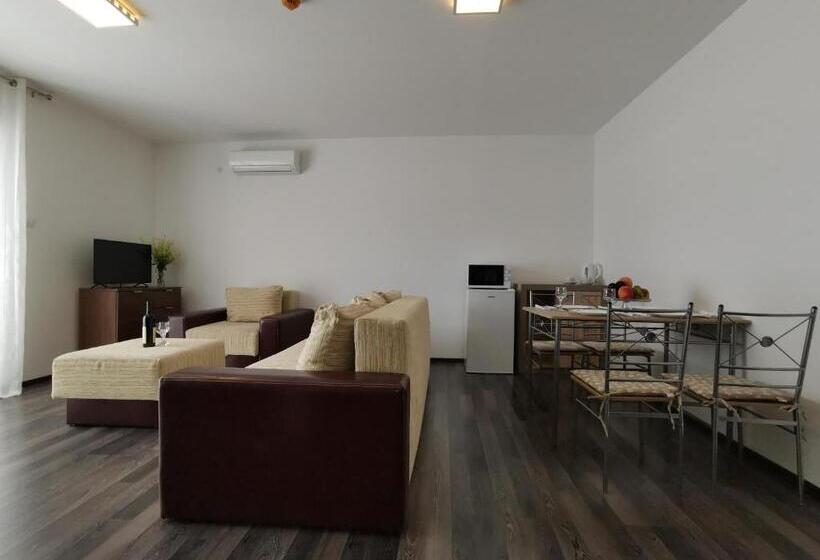 آپارتمان 1 خوابه با چشمانداز دریا, Apart Hotel Apple Cat Montenegro Ko Bijela