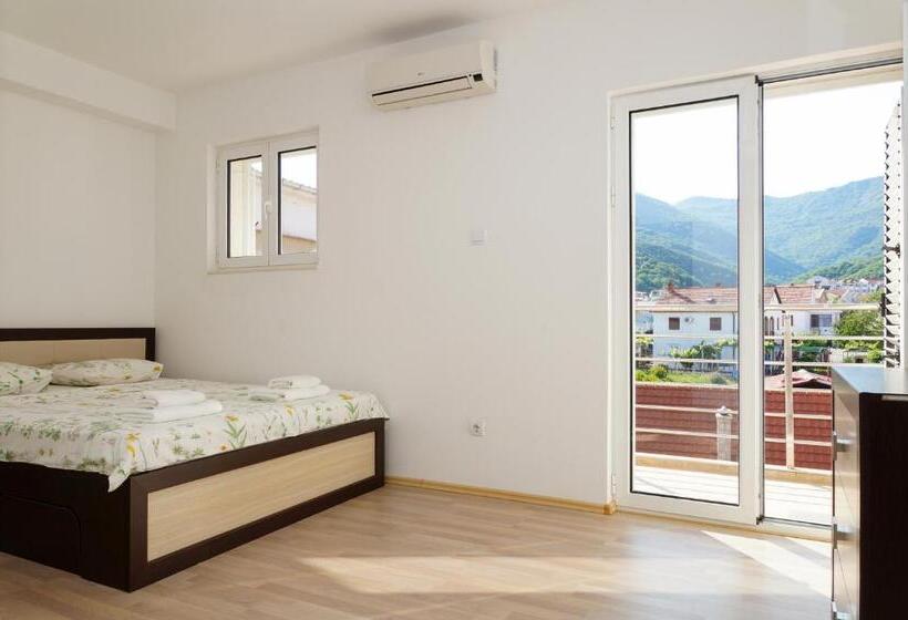 آپارتمان 1 خوابه, Apart Hotel Apple Cat Montenegro Ko Bijela