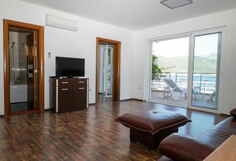 آپارتمان لوکس 1 خوابه, Apart Hotel Apple Cat Montenegro Ko Bijela