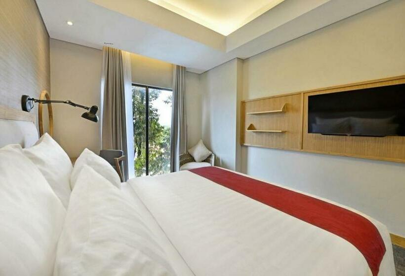 디럭스 룸, Famvida Hotel Lubuklinggau