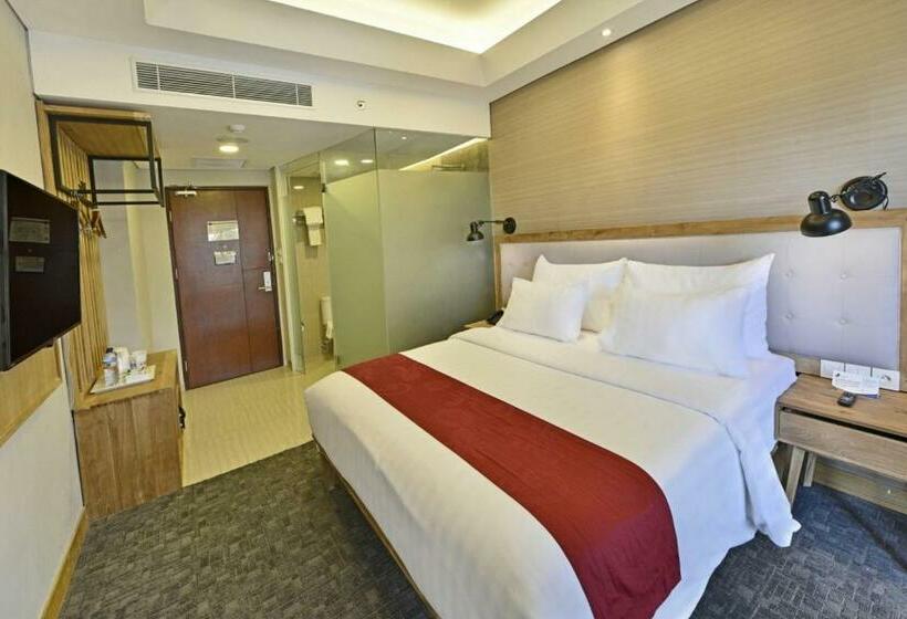 디럭스 룸, Famvida Hotel Lubuklinggau