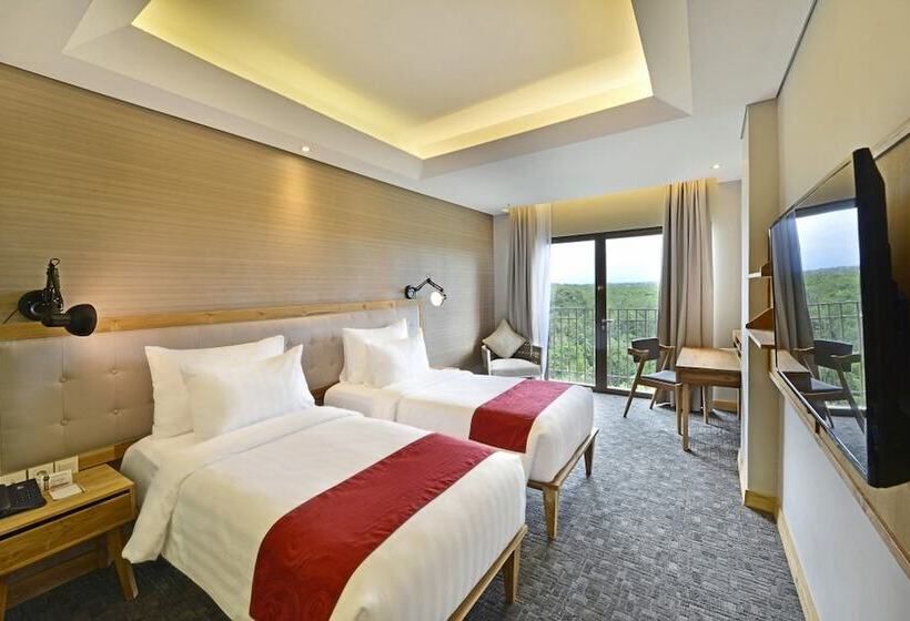 디럭스 룸, Famvida Hotel Lubuklinggau