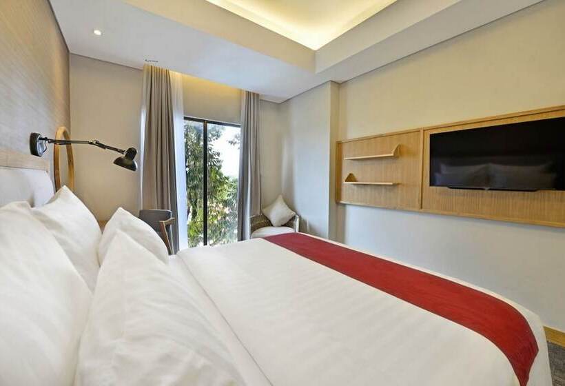 디럭스 룸, Famvida Hotel Lubuklinggau