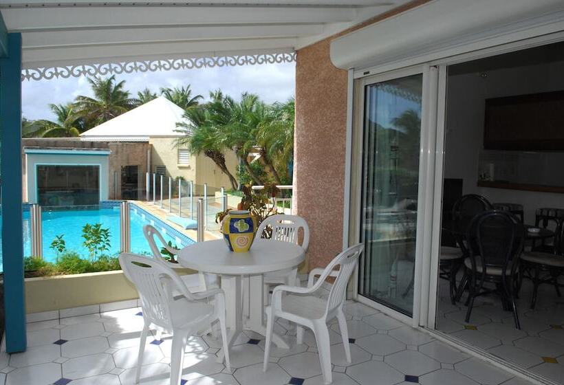 آپارتمان 1 خوابه با تراس, Colombus Résidence