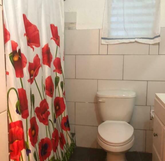 اتاق استاندارد چهارنفره با سرویس بهداشتی مشترک, Vieques Good Vibe Guest House