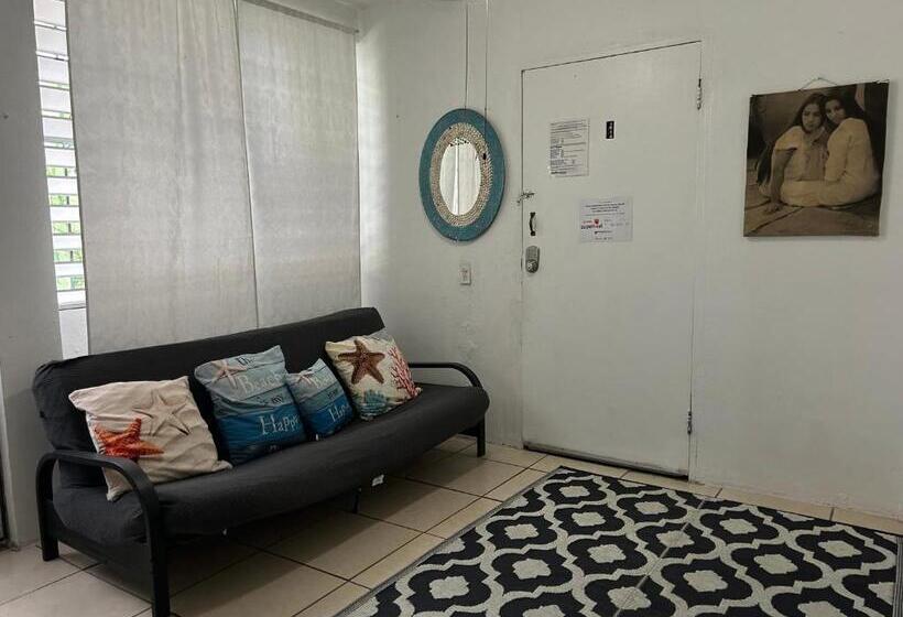 اتاق استاندارد چهارنفره با سرویس بهداشتی مشترک, Vieques Good Vibe Guest House