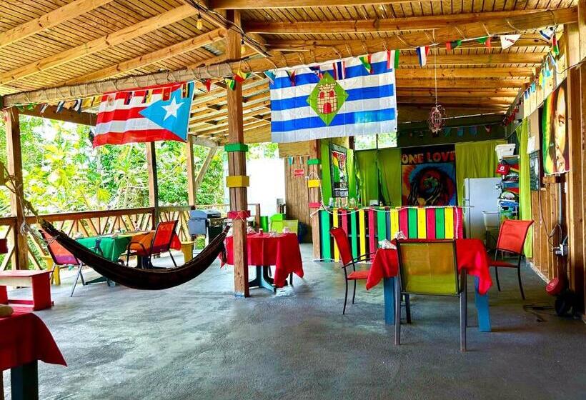 اتاق استاندارد چهارنفره با سرویس بهداشتی مشترک, Vieques Good Vibe Guest House