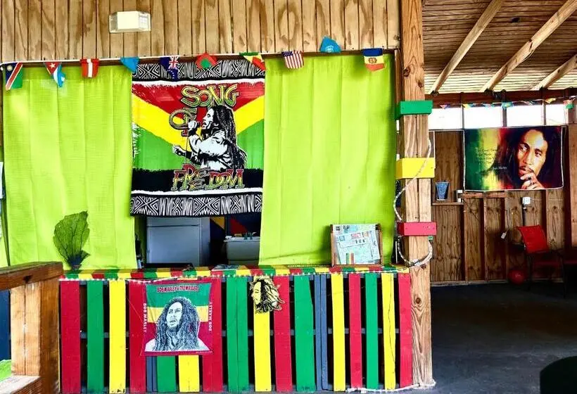 اتاق استاندارد چهارنفره با سرویس بهداشتی مشترک, Vieques Good Vibe Guest House