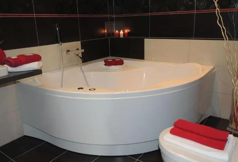 キングサイズベッドのスタンダードルーム, Zámecký Hotel Zlatý Orel