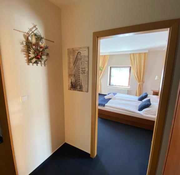 景色の見えるデラックスルーム, Zámecký Hotel Zlatý Orel