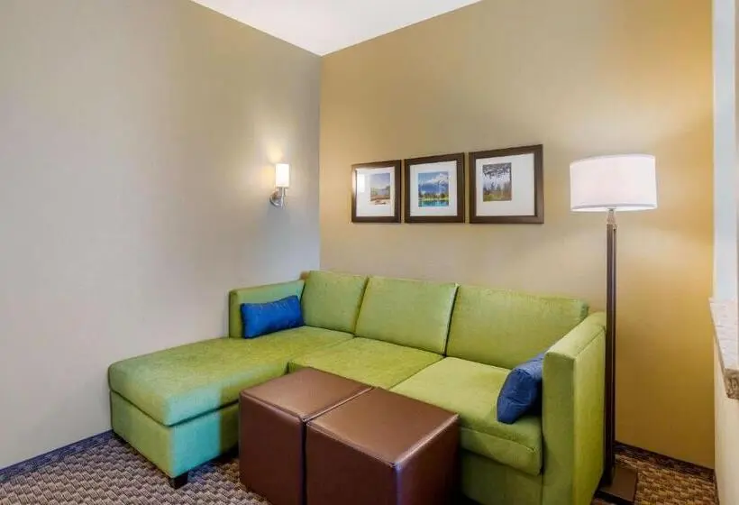 キングサイズベッドのスイートルーム, Comfort Suites Burlington Near I 5