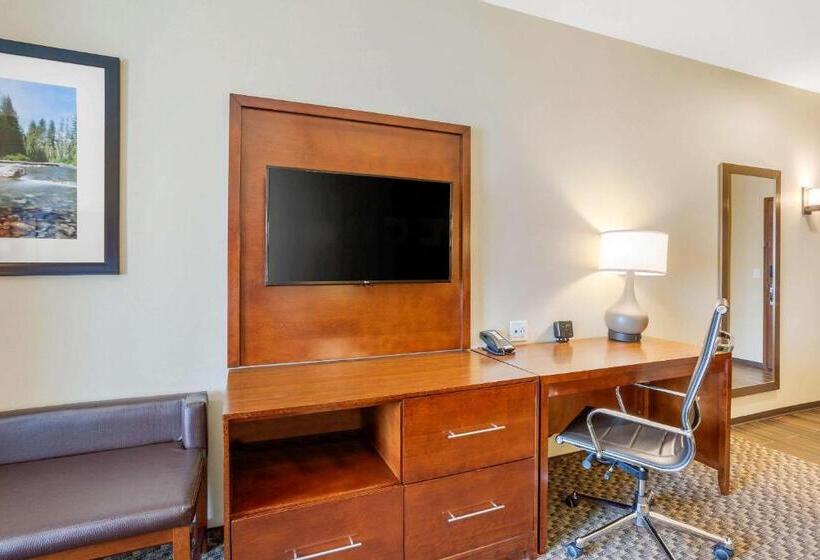 스위트 킹사이즈 침대, Comfort Suites Burlington Near I 5