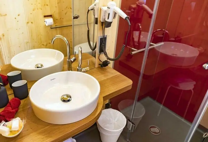 ガーデンビューのスタンダードワンルーム, Kleinhotel Steinau Rabenstein