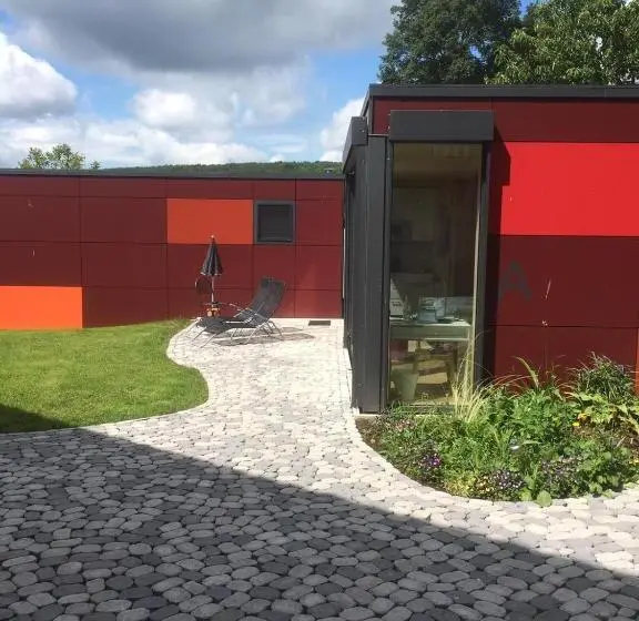 ガーデンビューのスタンダードワンルーム, Kleinhotel Steinau Rabenstein