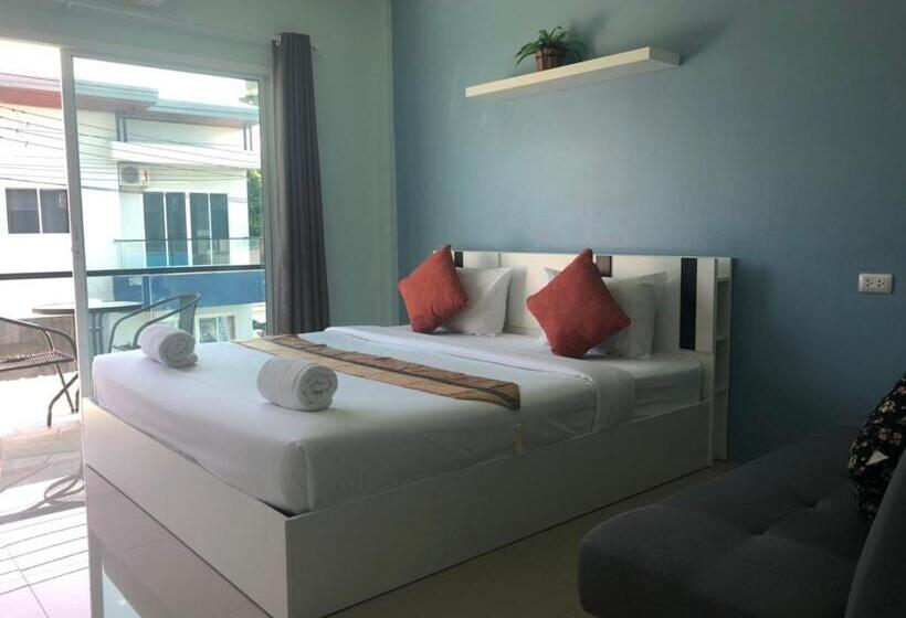 テラス付きスタンダードワンルーム, Khao Oat Airport